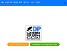 Tablet Screenshot of dpmarketingsystems.com